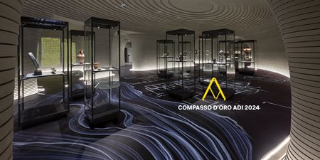 Mario Cucinella Architects and the Luigi Rovati Foundation received the ADI 2024 Compasso d'Oro Award for the "Museo d'Arte Fondazione Luigi Rovati" project illuminated by iGuzzini