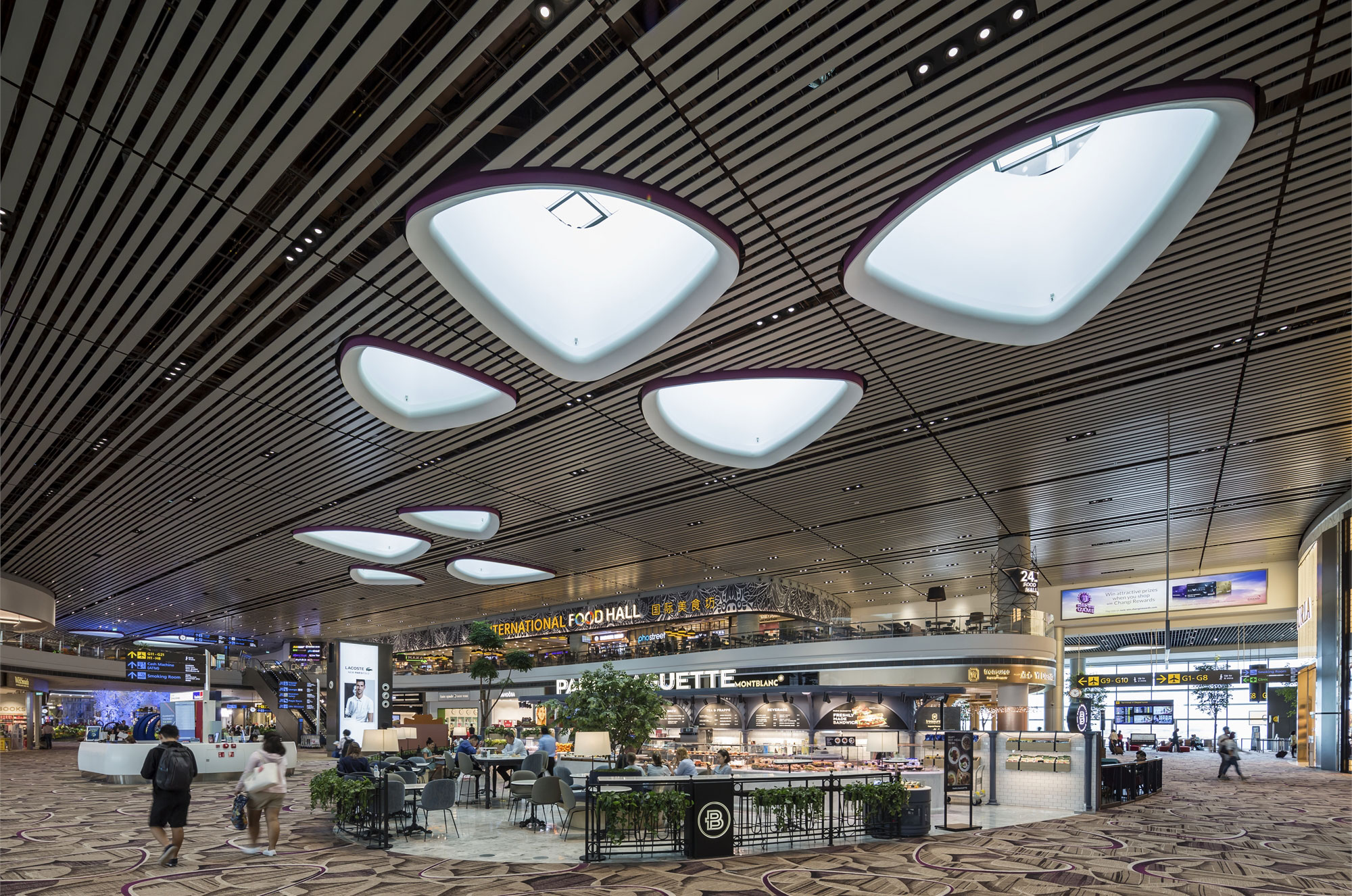 Terminal 4 of Changi Airport in Singapore