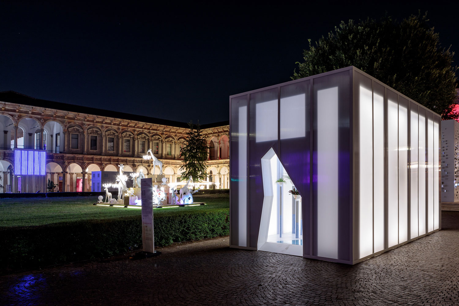 The Interni Creative Connections exhibit during Milan Design Week 2021